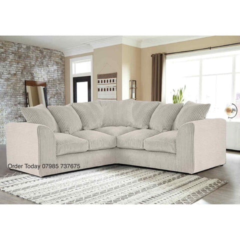 Amelia Jumbo Cord Corner Cream