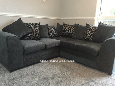 Symmetrical Farrow Corner Grey