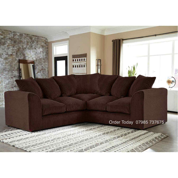 Chocolate brown sofa set sale