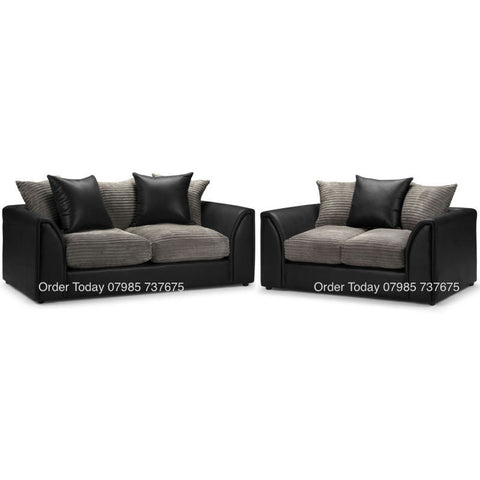 NEW BYRON 3 SEATER 2 SEATER CORNER SOFA COLLECTION