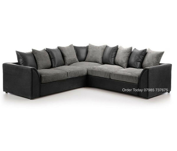 NEW BYRON 3 SEATER 2 SEATER CORNER SOFA COLLECTION