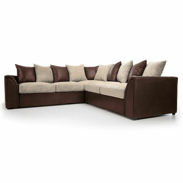 SYMMETRICAL CORNER BYRON  BROWN BEIGE