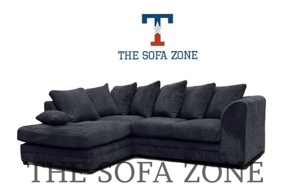 Dylan Corner Sofa Black