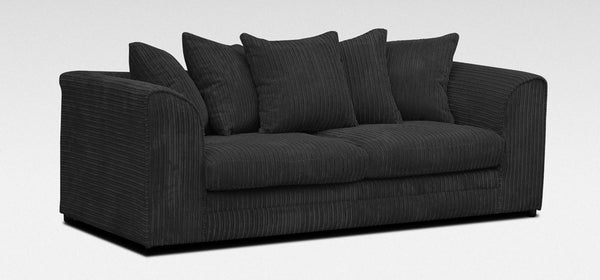 Dylan 3+2 Sofa Collection Cosmo Black