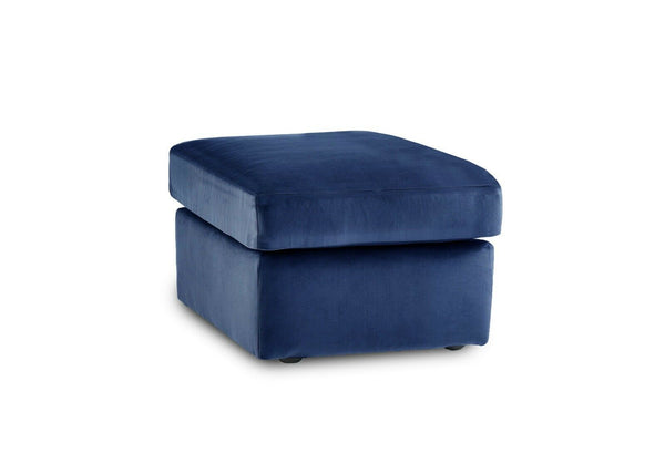 Plush Velvet Fabric Sofa Collection Royal Blue.